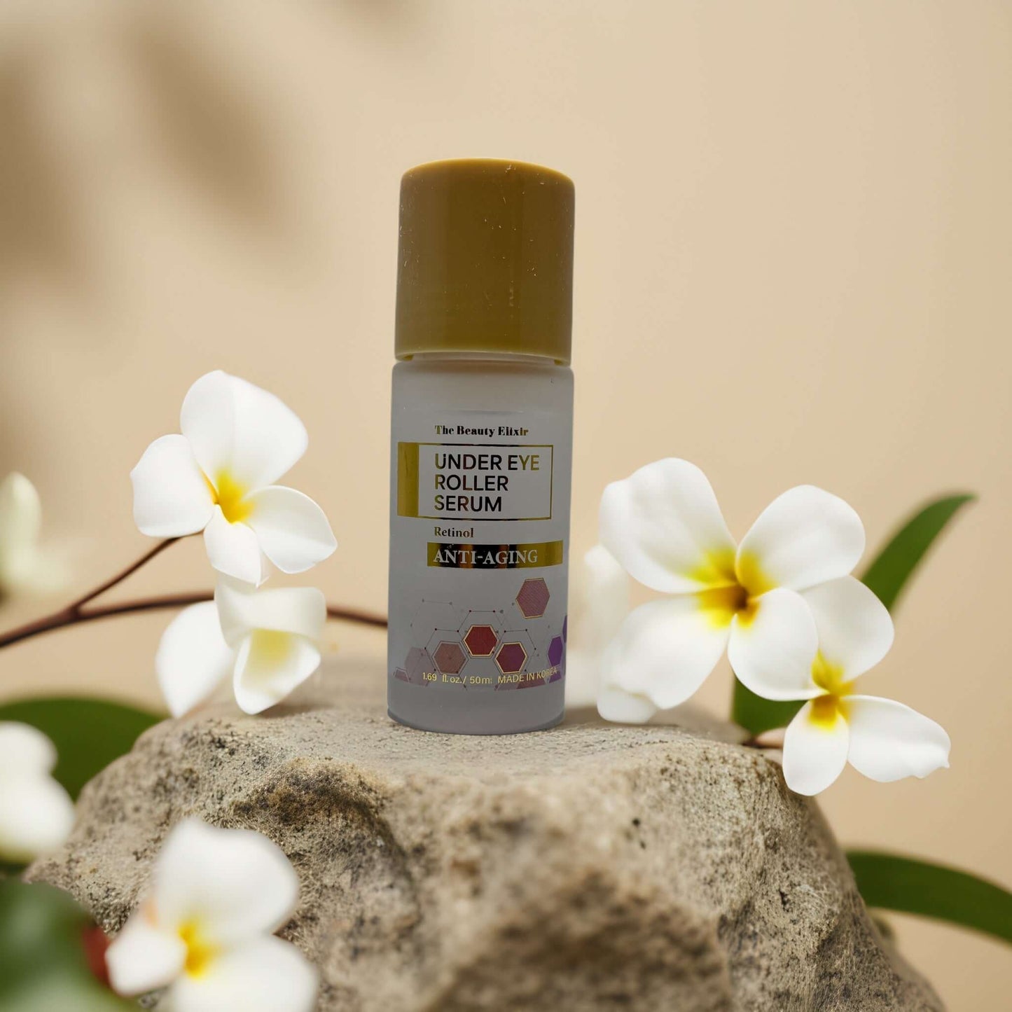 Under-Eye Firming Treatment | Retinol Roller Serum from The Beauty Elixir – 0.3 fl oz