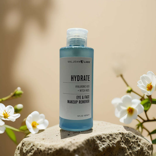 Hydrating Cleanse | Eye & Face Makeup Remover by Valjean Labs – 18 fl oz