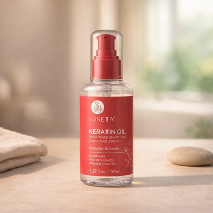 Weightless Smoothing | Keratin Oil by LUSETA – 3.38 fl oz