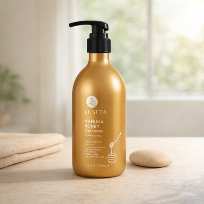 Hydrating | Manuka Honey Shampoo by LUSETA – 16.9 fl oz