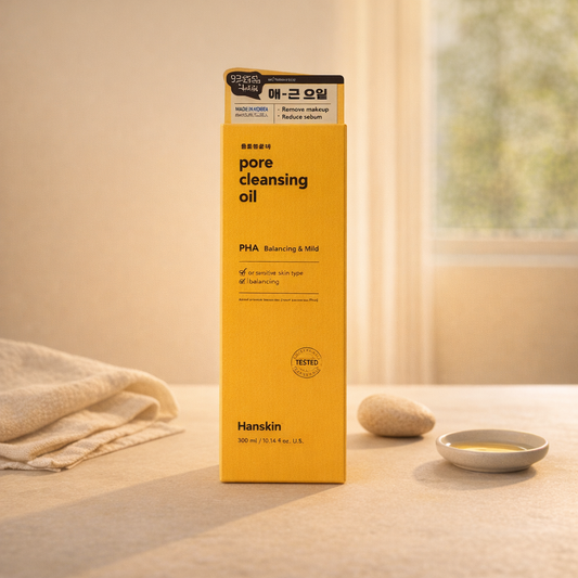 Pore-clearing | Pore Cleansing Oil by Hanskin – 10.4 fl oz