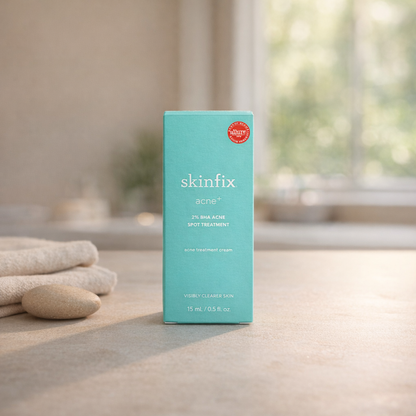 Clear & Prevent | 2% BHA Acne Spot Treatment by Skinfix – 0.5 fl oz