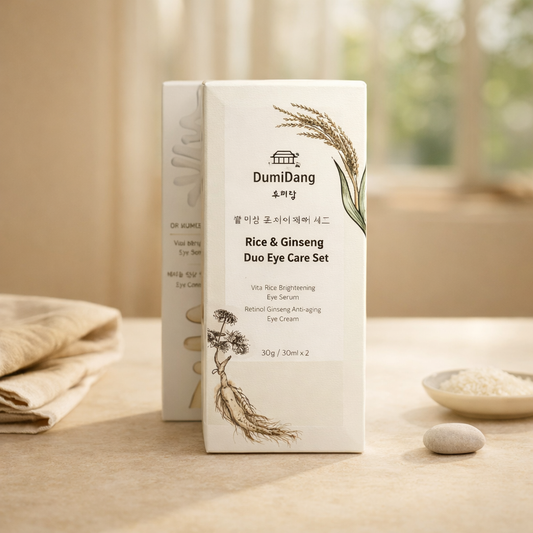 Brightening & Anti-Aging | Rice & Ginseng Duo Eye Care by DumiDang – 1.05 fl oz