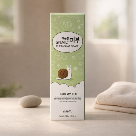 Gentle Cleansing | Snail Cleansing Foam by esfolio 	6 5.29 fl oz