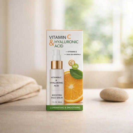 Luminating & Smoothing | Vitamin C & Hyaluronic Serum by edom – 1 fl oz