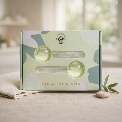 Depuff & Revitalize | Facial Ice Globes by Wanderflower– 10 oz