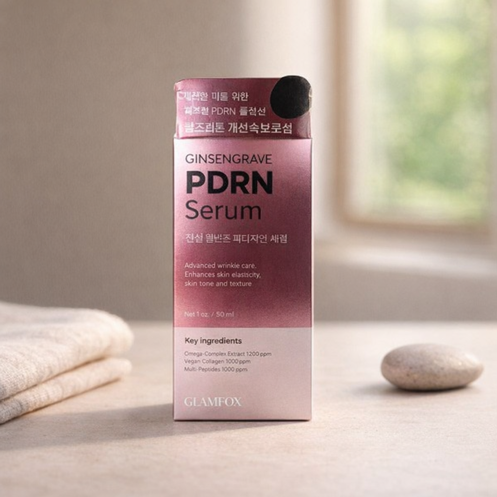 Firms & Brightens | PDRN Serum by GLAMFOX – 1.69 fl oz