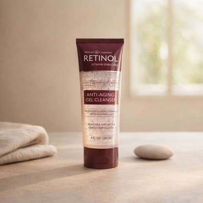 Anti-Aging | Retinol Gel Cleanser by Skincare & Cosmetics – 4 fl oz