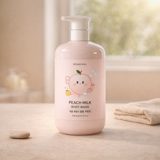 Hydrating | Peach Milk Body Wash by BONNYHILL – 33.81 fl oz
