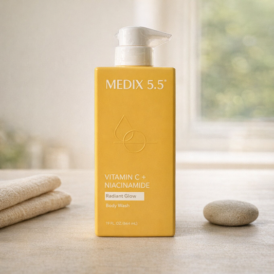 Radiant Glow | Vitamin C & Niacinamide Body Wash by MEDIX 5.5 – 15 fl oz