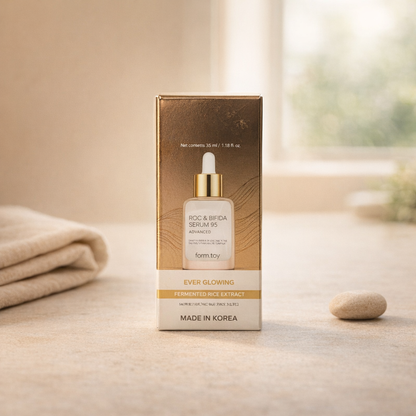 Glowing | Rice & Bifida Serum by Farmstay – 1.18 fl oz
