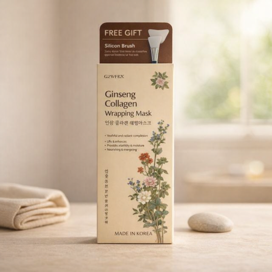 Boosts Elasticity | Ginseng Collagen Wrapping Mask by Unknown – 5.07 fl oz