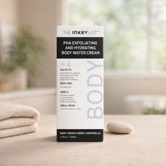 Exfoliating & Hydrating | PHA Body Water Cream by The Inkey List – 5 fl oz