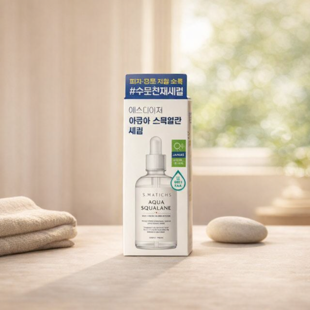 Hydrating | Aqua Squalane Serum by S-NATURE – 1.69 fl oz