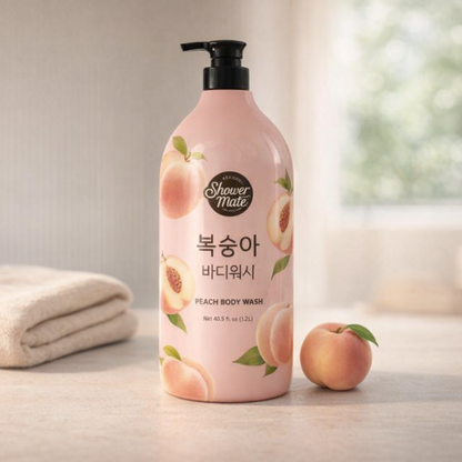 Moisturizing | Peach Body Wash by Shower Mate – 40.57 fl oz
