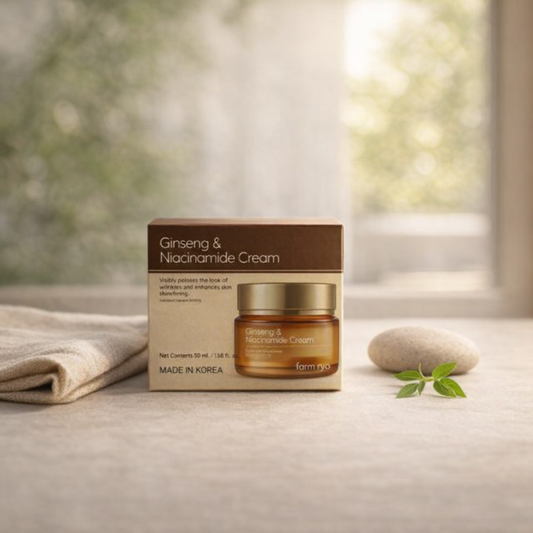 Revitalizing | Ginseng & Niacinamide Cream by Farmstay – 1.85 fl oz