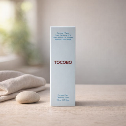 Clarifying Cleanse | Coconut Clay Cleansing Foam by TOCOBO – 5.07 fl oz