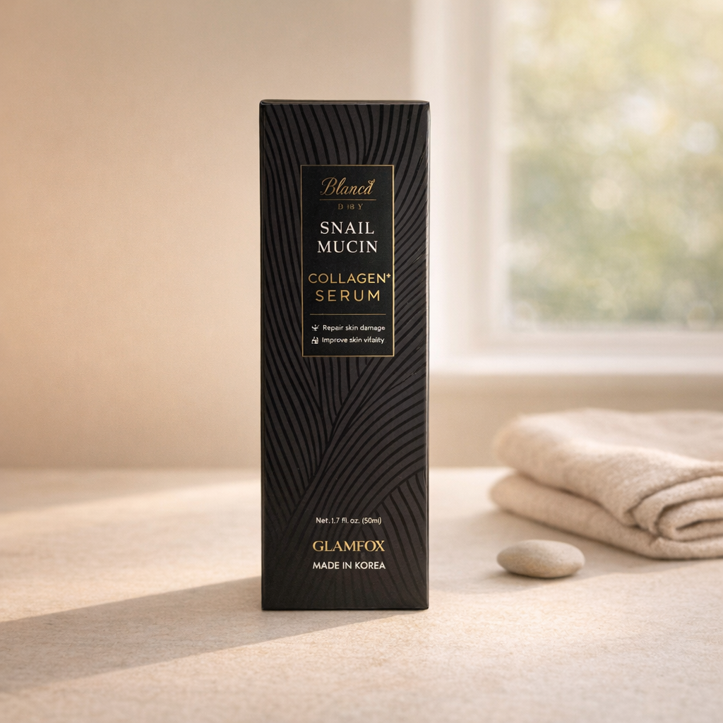 Anti-Aging | Black Snail Collagen+ Serum by GLAMFOX – 1.76 fl oz