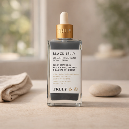 Blemish-Fighting | Black Jelly Body Serum by TRULY – 3.1 fl oz