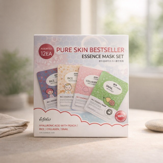 Hydrating | Pure Skin Bestseller Mask Set by esfolio – 0.85 fl oz
