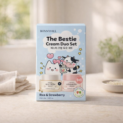 Brightening & Moisturizing | Bestie Cream Duo Set by BONNYHILL – 3.38 fl oz