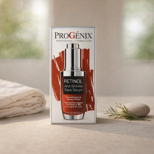 Anti-Wrinkle | Retinol Face Serum by PROGÉNIX – 1.0 fl oz