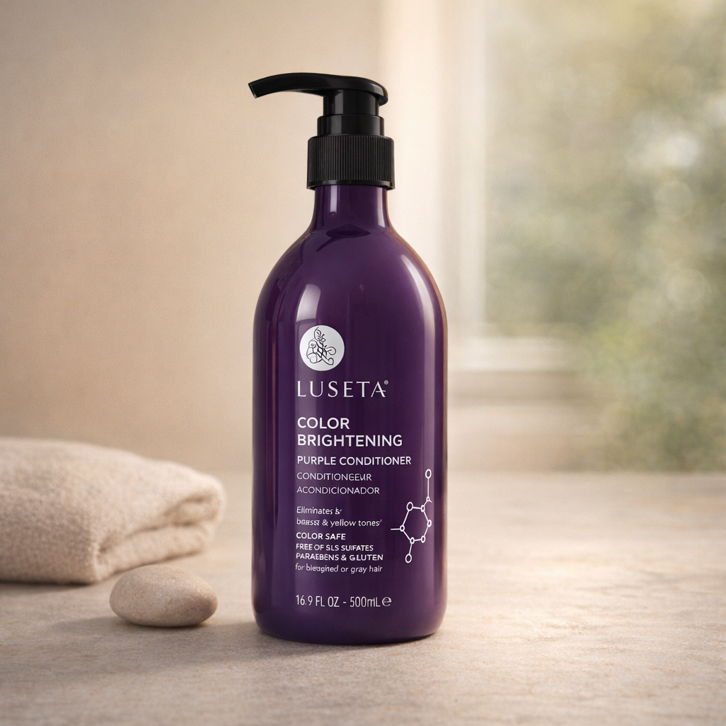 Color Brightening | Purple Conditioner by LUSETA – 16.8 fl oz