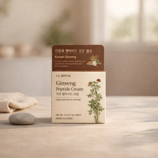 Deep Hydration | Ginseng Peptide Cream by GLAMFOX – 2.70 fl oz