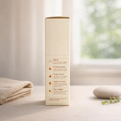 Smooths & Hydrates | Plump-Kin Retinol Body Serum by TONYMOLY – 4.05 fl oz