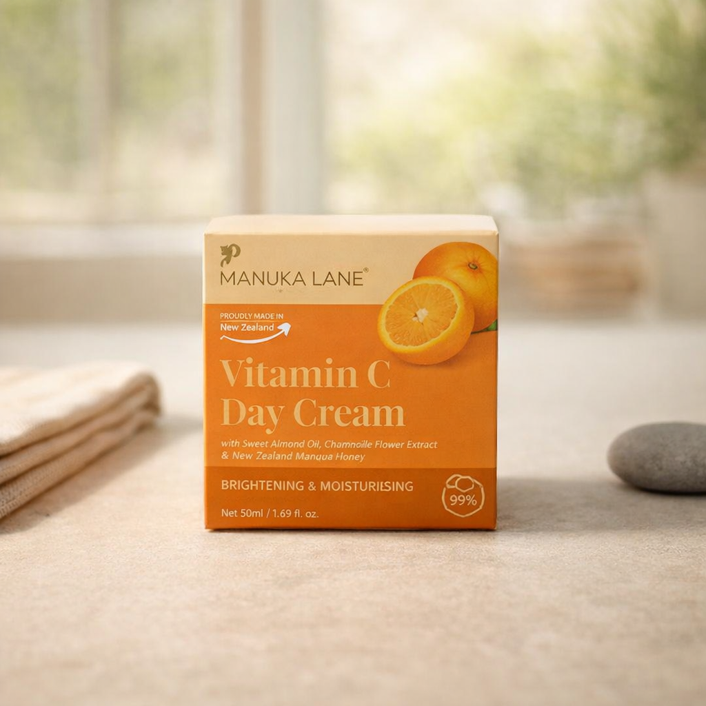 Brightening | Vitamin C Day Cream by Manuka Lane – 1.69 fl oz