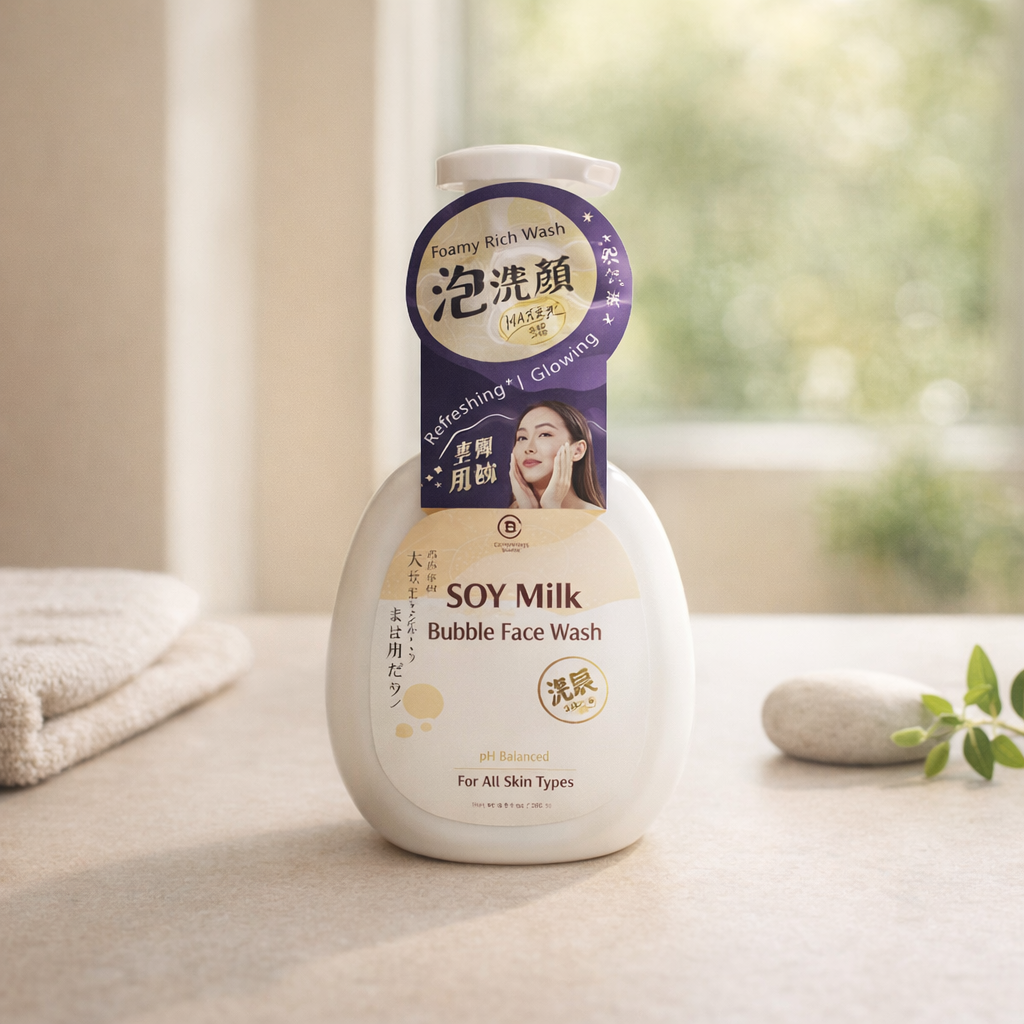 Hydrating & Glowing | Soy Milk Bubble Face Wash by Complexion – 6.8 fl oz