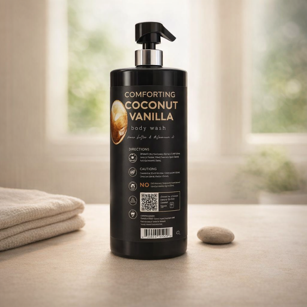 Comforting | Coconut Vanilla Body Wash by Beauty Foundry – 32 fl oz
