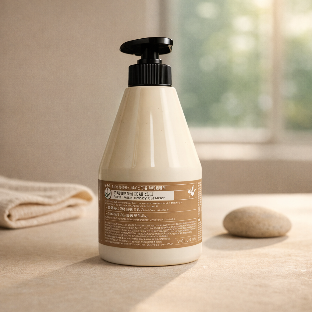 Hydrating | Rice Milk Body Cleanser by Kwailnara – 19.75 fl oz