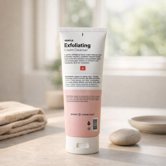 Exfoliates & Brightens | Gentle Cream Cleanser by Core Clinicals – 8 fl oz