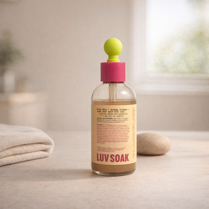 Glass Skin | Matcha Milk Glow Oil by LUV SOAK – 4 fl oz