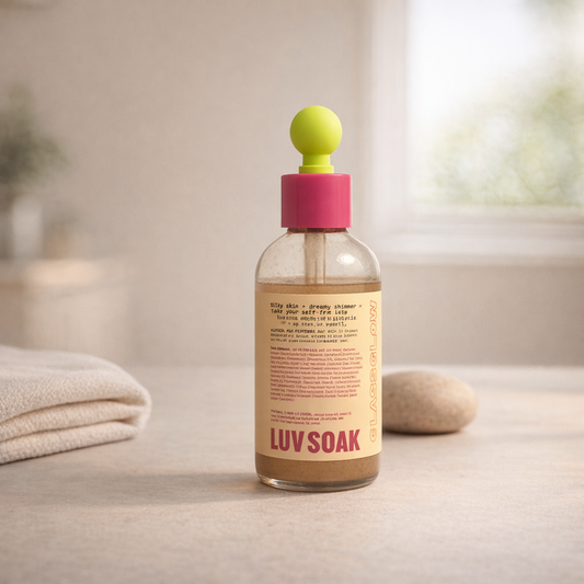 Glass Skin | Matcha Milk Glow Oil by LUV SOAK – 4 fl oz