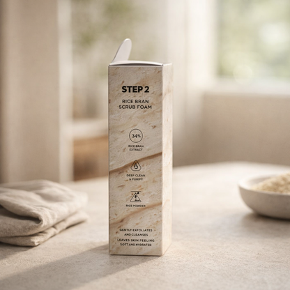 Deep Clean & Gentle Exfoliation | Rice Cleansing Duo by MIDHA – 5.07 fl oz