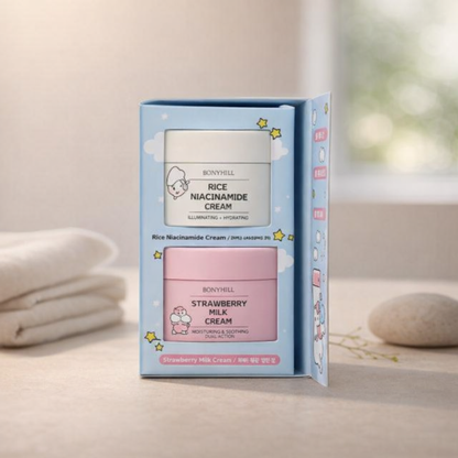 Brightening & Moisturizing | Bestie Cream Duo Set by BONNYHILL – 3.38 fl oz