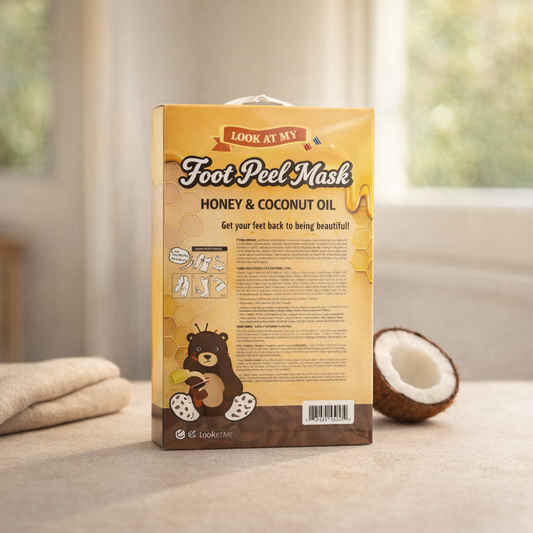 Exfoliating | Foot Peel Mask by LOOK AT MY – 0.67 fl oz