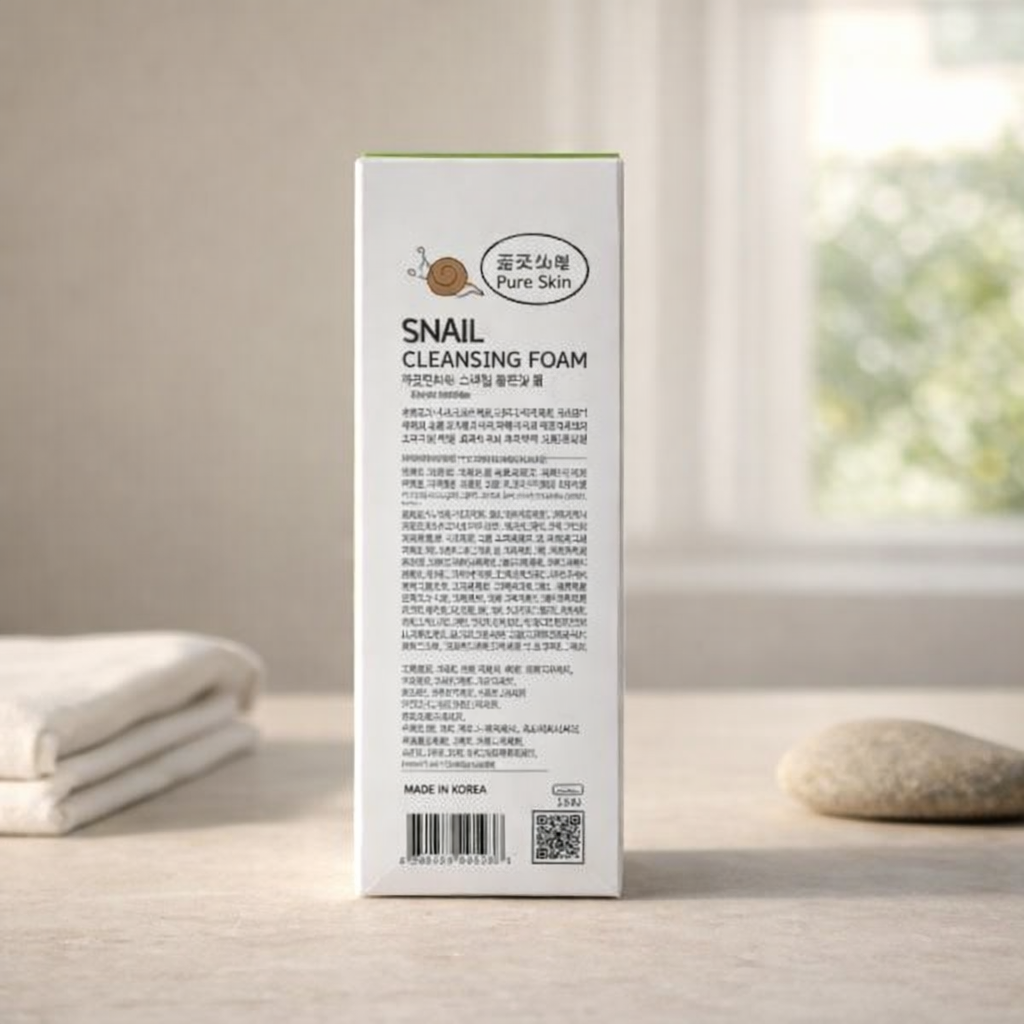 Gentle Cleansing | Snail Cleansing Foam by esfolio 	6 5.29 fl oz