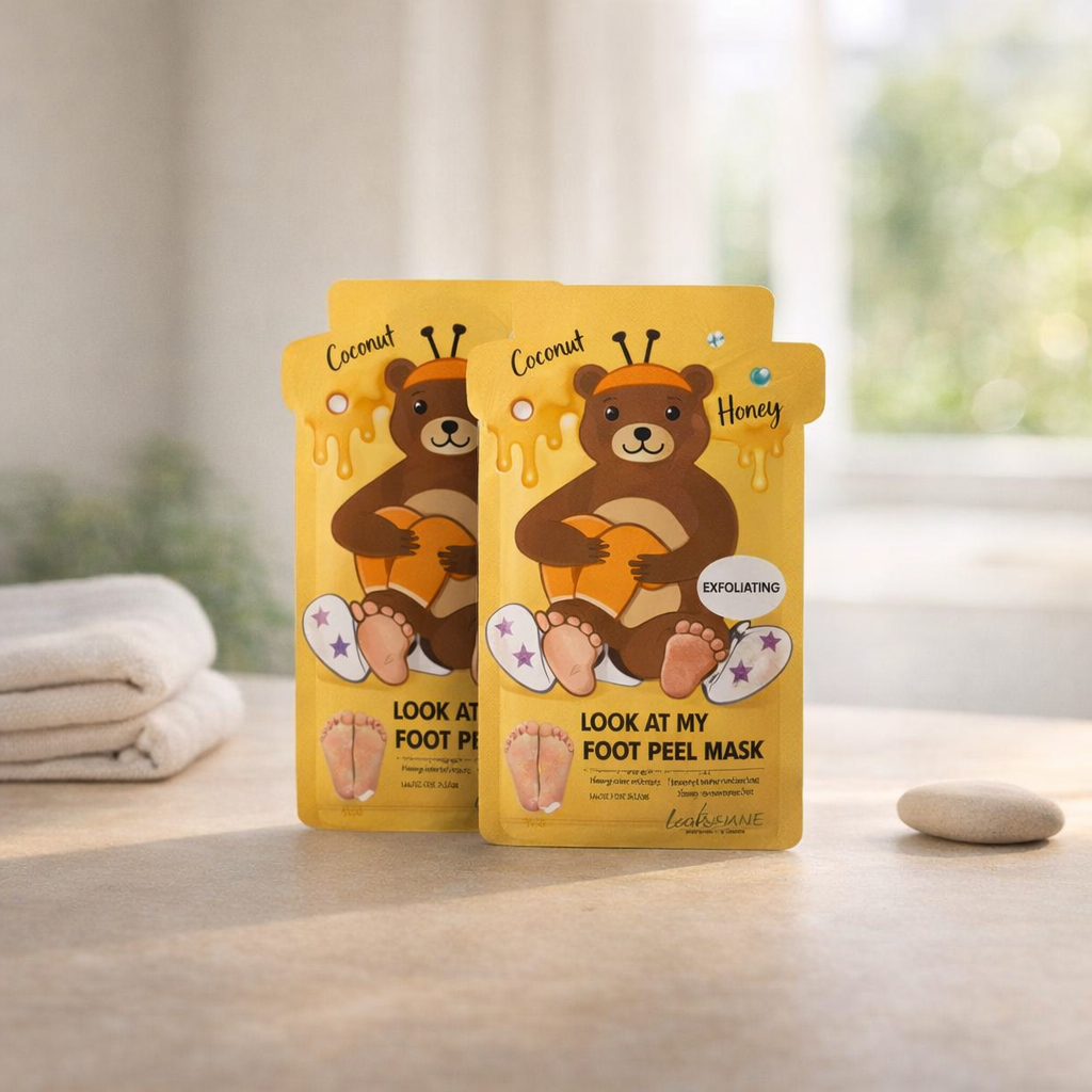 Exfoliating | Foot Peel Mask by LOOK AT MY – 0.67 fl oz