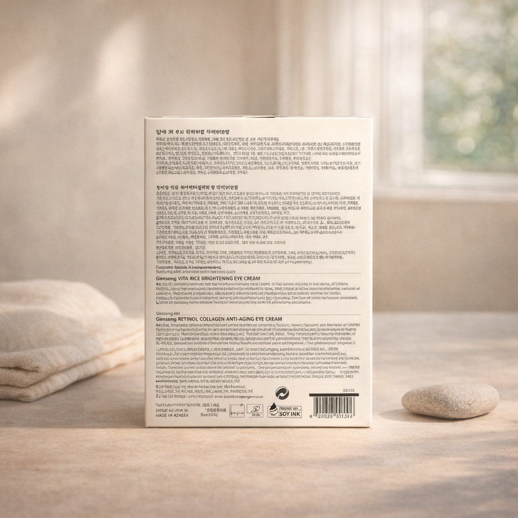 Brightening & Anti-Aging | Rice & Ginseng Duo Eye Care by DumiDang – 1.05 fl oz