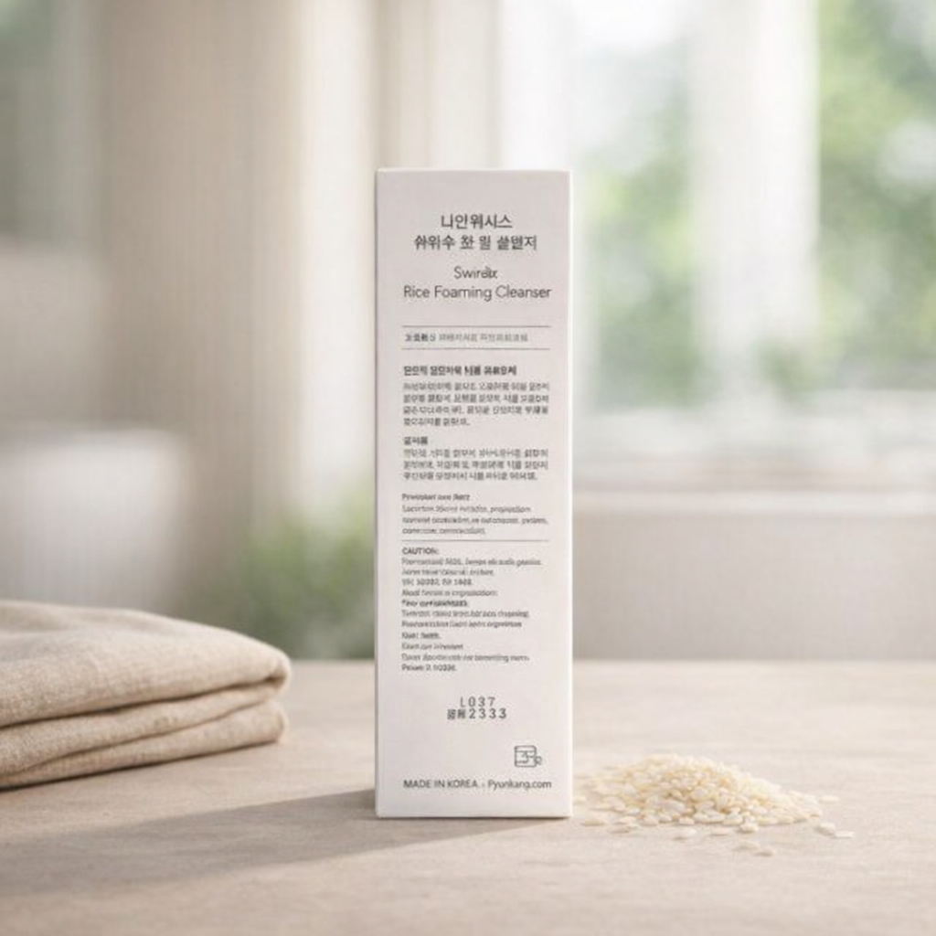 Brightening | Rice Foaming Cleanser by 9wishes – 4 fl oz