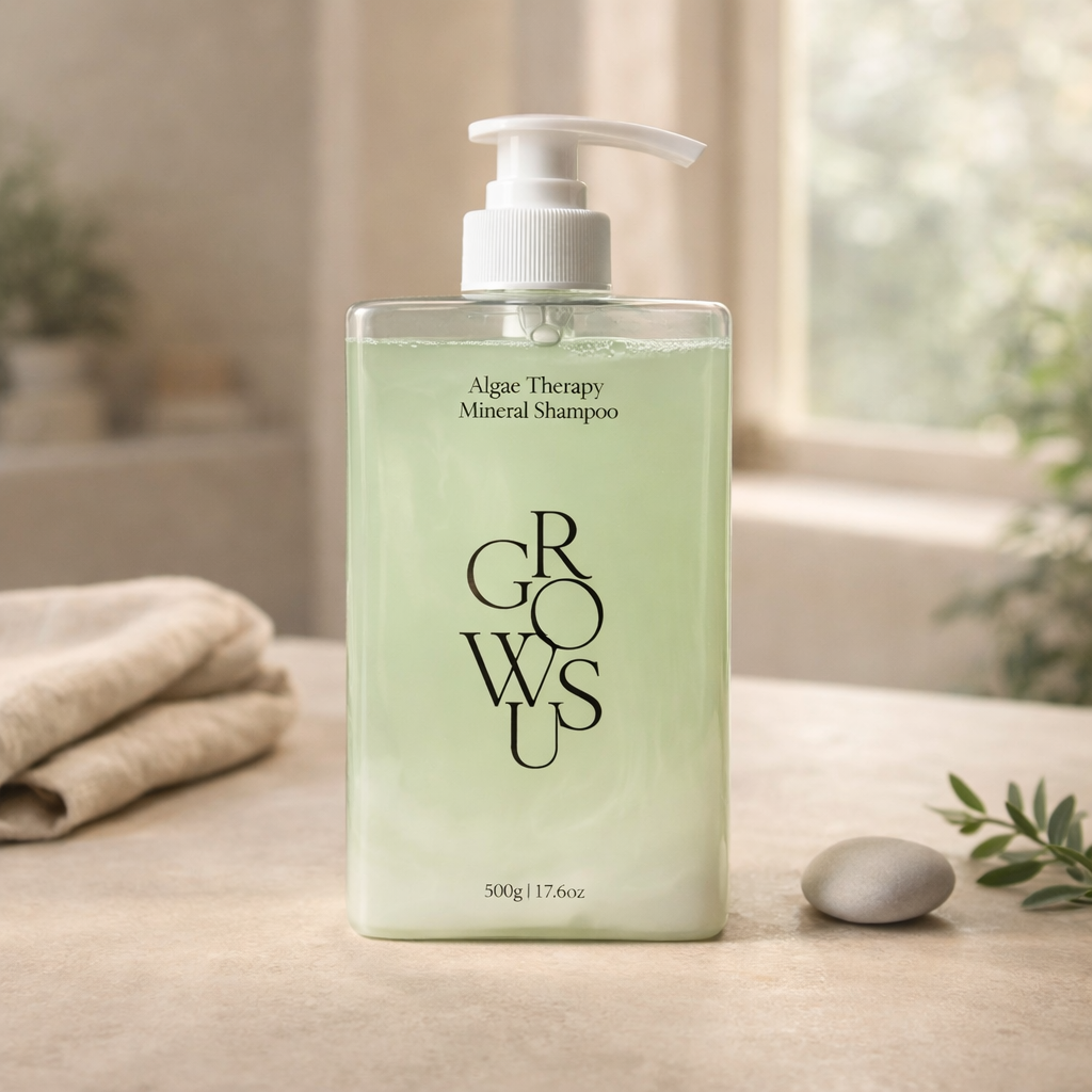 Soothing | Algae Therapy Mineral Shampoo by GROWUS – 17.63 fl oz
