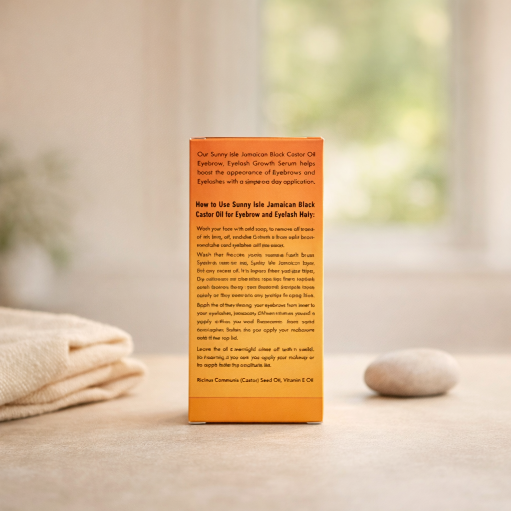 Eyelash & Eyebrow Growth | Eyelash & Eyebrow Serum by Sunny Isle – 2 oz