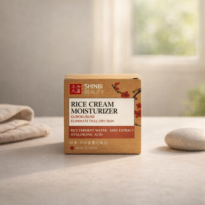 Hydrating | Rice Cream Moisturizer by Shinbi Beauty – 2 fl oz