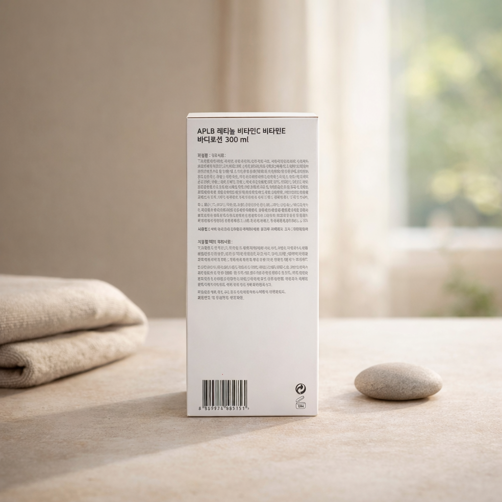 Renewing & Brightening | Retinol Vitamin C Body Lotion by APLB – 10.14 fl oz