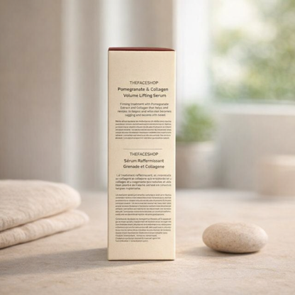 Firming & Lifting | Pomegranate & Collagen Serum by THEFACESHOP – 2.7 fl oz