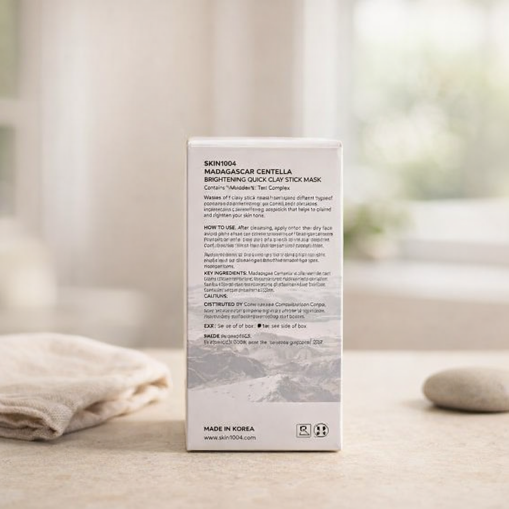 Pore-Minimizing | Centella Clay Stick Mask by SKIN1004 – 0.95 fl oz