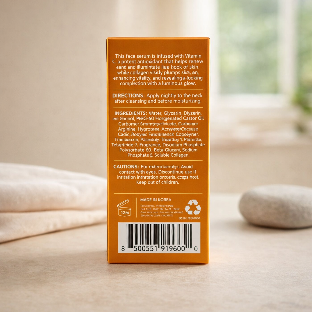 Brightening | Vitamin C & Collagen Face Serum by Clear Beauty – 1.69 fl oz